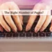 Choosing Number of Pages for a Website